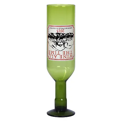 Buy 750ml Inverted Wine Bottle Design Drinking Glass Drinkware Beverage Glassware • 9.95£