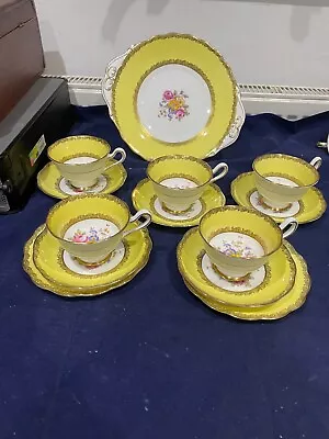 Buy Royal Albert Crown China Cake Plate 5 Cups & Saucers Cake Plate. • 15£