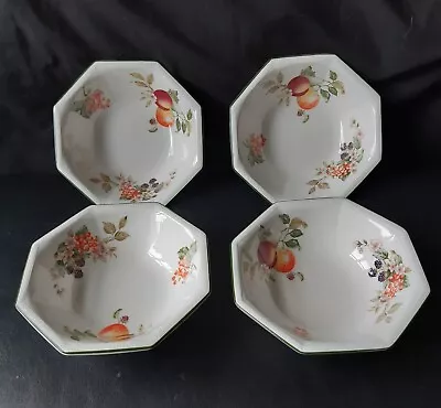 Buy Johnson Brothers Fresh Fruits Bowls X 4 Excellent Condition • 16.95£