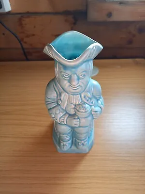 Buy Vintage ARTHUR WOOD Blue Stoneware, Pottery TOBY JUG - 21cm - Made In England • 24£