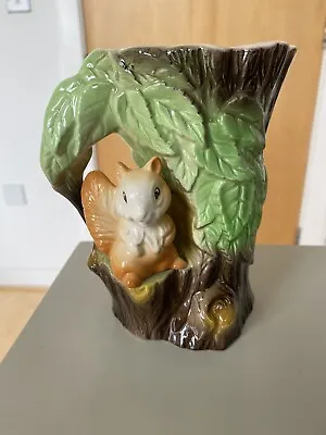 Buy Vintage Withernsea Eastgate Fauna Squirrel Vase 15cm Tall • 4£