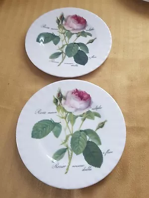 Buy Roy Kirkham Redoute Roses Salad Plate - Excellent Unused Condition - 2006 • 12.99£