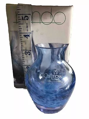 Buy Vintage Rondo Caithness Glass Vase Boxed • 10£