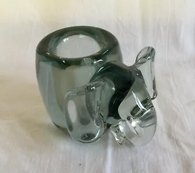 Buy Small Glass Elephant Ornament/paperweight • 10£