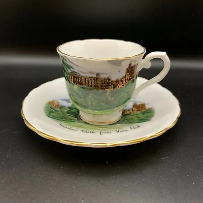 Buy Vintage Stanley Fine Bone China Small Cup Saucer Windsor Castle From Home Park • 30.40£