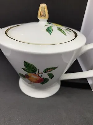 Buy Vintage Burleigh Ware Burgess & Leigh LTD Edinburgh Pattern Small Teapot • 7£