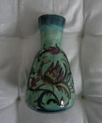 Buy Vintage Keramikos Greece Green Studio Pottery Vase - Dragon Design • 9.99£