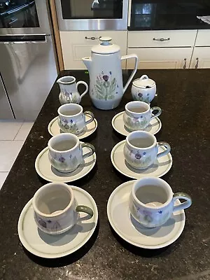 Buy Buchan Stoneware Thistle Coffee Set • 30£