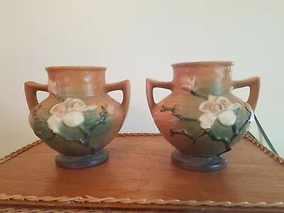 Buy Roseville USA 180-6 Magnolia Vases  • 173£