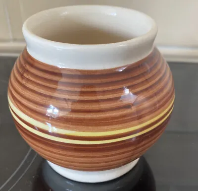 Buy Dragon Pottery Rhayader Stripped Pot Made In Wales • 10£
