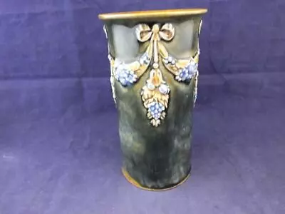 Buy Antique Royal Doulton Lambeth Vase  - Badly Chipped Base Edge. • 9.96£