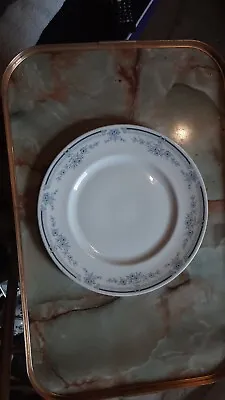 Buy Two Royal Doulton Queen Anne Bhs Bone China Rushworth Pattern Dinner Plates • 2.50£