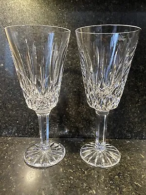 Buy Pair Of Tyrone Crystal Rosses Red Wine Glasses. 7 1/4”. Very Good Condition. • 40£