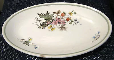 Buy Wood & Sons China With The Mid 60's Mark Sauce Boat Plate. 8.5 X 5 Inches • 6.99£