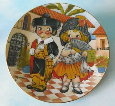 Buy World Travelers Plate Dolly Dingles Visits Spain Series I First Edition 8.5  • 12.49£