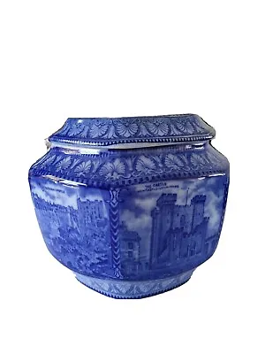 Buy VINTAGE 1930s MALING WARE CASTLES HEXAGONAL TEA CADDY MADE FOR RINGTONS • 36.99£