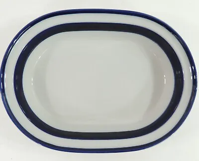 Buy COBALT FJORD By Noritake Stoneware Primastone Blue Oval Vegetable Bowl 9 5/8  • 47.41£