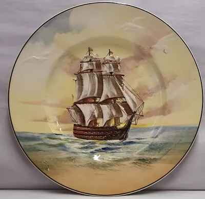 Buy Royal Doulton Rack Plate Famous Ships The Victory Lord Nelson D5957 C1941 27cm • 151.79£