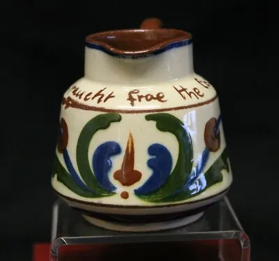 Buy Small HM Exeter Motto Ware Jug - 'Straucht Frae The Coo' • 16£