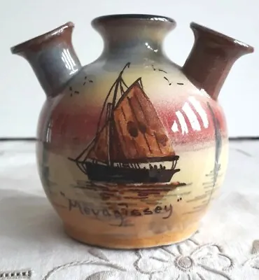 Buy Vintage Terracotta Spill Vase, Watcombe Torquay.  • 15£