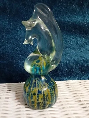 Buy Art Glass Seahorse Paperweight • 6.99£