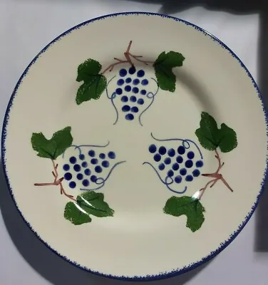 Buy  NEW Studio Poole Pottery Dorset Fruits 8.5   Side Plates - GRAPES • 17.99£