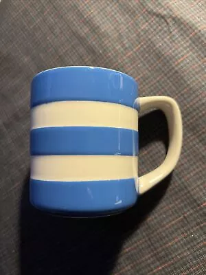 Buy T G GREEN Cornishware Cornish Blue & White Stripe Straight Coffee Tea Cup/ Mug • 14£