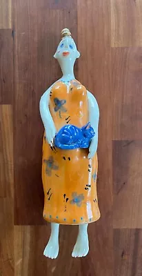 Buy Julia Kirillova Porcelain Figure Of A Woman   Berkeley Potters Guild • 91.32£