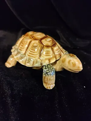 Buy Vintage Wade Porcelain Turtle Tortoise Lidded Trinket Box 4   • 6.99£