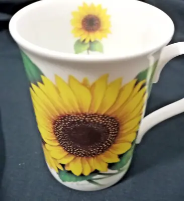 Buy Crown Trent Fine Bone China Coffee Cup Sunflower • 11.36£