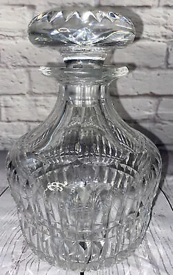 Buy Vintage Royal Brierley Cut Lead Crystal Exquisite Decanter Heavy Signed • 44.50£