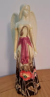 Buy Old Tupton Ware Angel Figurine - Tube Lined Hand Crafted & Painted- 30cm  • 35£