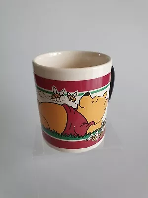 Buy Vintage Winnie The Pooh Mug Red Staffordshire Tableware Made In England 9.5cm • 6.50£