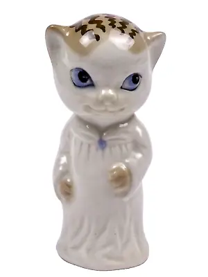 Buy Studio Szeiler Pottery - Tall Cat In A Nightdress - Used - Excellent Condition • 50£