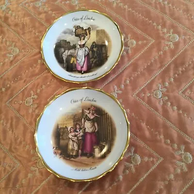 Buy Tuscan Made In England Bone China Decorative Pair Small Cabinet Plates • 23.95£