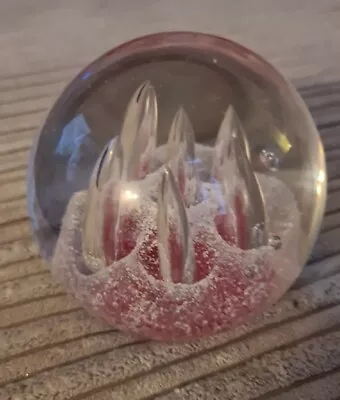Buy Handblown Glass Ornament With Glass Crystals Inside • 30£