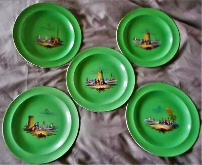 Buy Wedgwood 'rural Motifs' Plates, Pattern Amh8733, Perfect, Dated 1930 • 15£