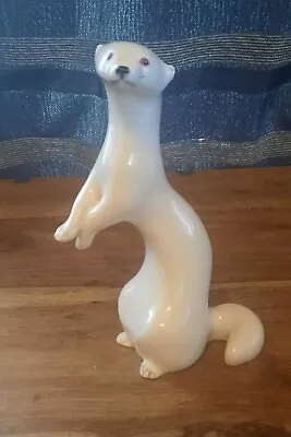 Buy Lomonosov USSR Porcelain Animal Figure Stoat • 8.99£