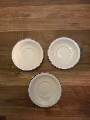 Buy Vintage 3 Saucers From Carrigaline Pottery County Cork • 3.99£