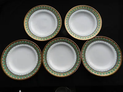 Buy Antique (18963) Set Of Five Minton Tea Side Plates - 17cm • 9.99£