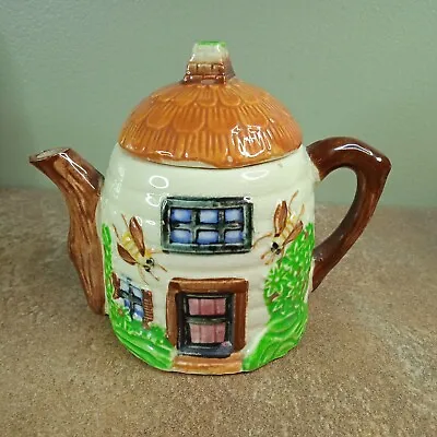 Buy Vintage, Mid 20th Century, Cottage Ware Teapot With Bees Decoration • 5.95£