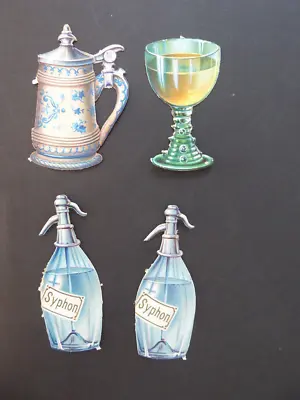 Buy Victorian Soda Siphon & Drinking Vessels Stein Glass Scraps • 15£