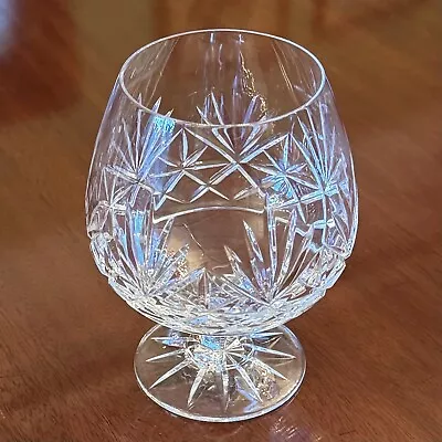 Buy Lead Crystal Cut Glass Brandy Glass • 4.99£