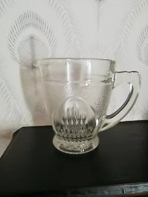 Buy Vintage Mid Century Sherdley Frosted Glass Milk / Cream Jug • 3.75£