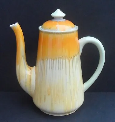 Buy A Stylish Shelley Art Deco  Harmony Drip Ware  Lidded Coffee Pot. C.1935. • 110£