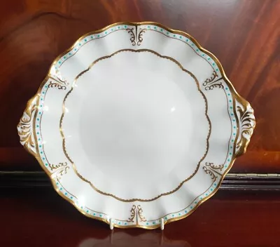 Buy Royal Crown Derby Lombardy Cake Plate A1127 XLIII Dated 1980 • 32.99£