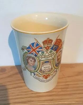 Buy Commemorative Beaker King George V  Jubilee Woods Ivory Ware  • 10.80£