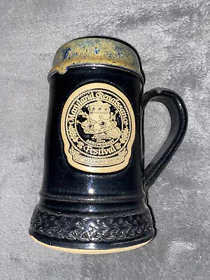 Buy Grey Fox Pottery Maryland Renaissance Festival 2001 Mug - Numbered /2000 25th • 28.81£