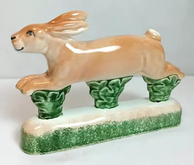 Buy RYE POTTERY Leaping Hare/Rabbit 7.5  Long Ceramic Ornament/Figurine • 42£