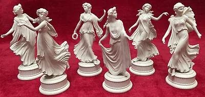Buy Wedgwood Porcelain Figurines `The Dancing Hours`  Full Set Of 6 Limited Edition • 950£